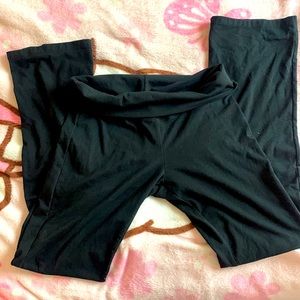 Early 2000’s fold over flare yoga pants